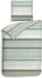 Heckettlane Dekbedovertrek Berger - Bedlinnen met Strepen print - 260x220 - Multi - Dekbedhoes van 100% Katoen-Flanel