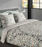 Heckettlane Dekbedovertrek Blanche - Bedlinnen met Mandala print - 140x220 - Natural - Dekbedhoes van 100% Katoen-Satijn