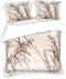 Heckettlane Dekbedovertrek Carlota - Bedlinnen met Natuur print - 240x220 - Grijs - Dekbedhoes van 100% Katoen-Twill