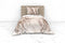 Heckettlane Dekbedovertrek Carlota - Bedlinnen met Natuur print - 240x220 - Grijs - Dekbedhoes van 100% Katoen-Twill