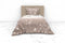 Heckettlane Dekbedovertrek Carlota - Bedlinnen met Natuur print - 260x220 - Grijs - Dekbedhoes van 100% Katoen-Twill