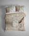 Heckettlane Dekbedovertrek Cesar - Bedlinnen met Patchwork print - 140x220 - Natural - Dekbedhoes van 100% Katoen-Satijn