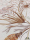Heckettlane Dekbedovertrek Coralline - Bedlinnen met Bloemen print - 200x220 - Wit - Dekbedhoes van 100% Katoen-Satijn