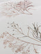 Heckettlane Dekbedovertrek Coralline - Bedlinnen met Bloemen print - 200x220 - Wit - Dekbedhoes van 100% Katoen-Satijn