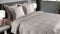 Heckettlane Dekbedovertrek Corallo - Bedlinnen met Koraal print - 240x220 - Natural - Dekbedhoes van 100% Katoen-Satijn
