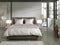 Heckettlane Dekbedovertrek Corallo - Bedlinnen met Koraal print - 140x220 - Natural - Dekbedhoes van 100% Katoen-Satijn