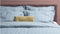 Heckettlane Dekbedovertrek Diamante - Bedlinnen - 140x220 - Blauw - Dekbedhoes van 100% Katoen-Satijn