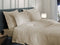 Heckettlane Dekbedovertrek Diamante - Bedlinnen - 140x220 - Natural - Dekbedhoes van 100% Katoen-Satijn