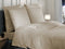 Heckettlane Dekbedovertrek Diamante - Bedlinnen - 140x220 - Natural - Dekbedhoes van 100% Katoen-Satijn
