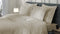 Heckettlane Dekbedovertrek Diamante - Bedlinnen - 140x220 - Natural - Dekbedhoes van 100% Katoen-Satijn