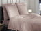 Heckettlane Dekbedovertrek Diamante - Bedlinnen - 140x220 - Roze - Dekbedhoes van 100% Katoen-Satijn