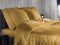 Heckettlane Dekbedovertrek Diamante - Bedlinnen - 200x220 - Goud - Dekbedhoes van 100% Katoen-Satijn