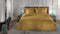 Heckettlane Dekbedovertrek Diamante - Bedlinnen - 200x220 - Goud - Dekbedhoes van 100% Katoen-Satijn