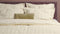 Heckettlane Dekbedovertrek Diamante - Bedlinnen - 200x220 - Off-White - Dekbedhoes van 100% Katoen-Satijn