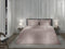 Heckettlane Dekbedovertrek Diamante - Bedlinnen - 200x220 - Roze - Dekbedhoes van 100% Katoen-Satijn
