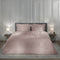 Heckettlane Dekbedovertrek Diamante - Bedlinnen - 200x220 - Roze - Dekbedhoes van 100% Katoen-Satijn