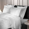 Heckettlane Dekbedovertrek Diamante - Bedlinnen - 200x220 - Wit - Dekbedhoes van 100% Katoen-Satijn