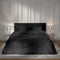 Heckettlane Dekbedovertrek Diamante - Bedlinnen - 200x220 - Zwart - Dekbedhoes van 100% Katoen-Satijn