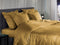 Heckettlane Dekbedovertrek Diamante - Bedlinnen - 240x220 - Goud - Dekbedhoes van 100% Katoen-Satijn