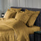 Heckettlane Dekbedovertrek Diamante - Bedlinnen - 240x220 - Goud - Dekbedhoes van 100% Katoen-Satijn