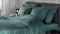 Heckettlane Dekbedovertrek Diamante - Bedlinnen - 240x220 - Groen - Dekbedhoes van 100% Katoen-Satijn