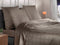 Heckettlane Dekbedovertrek Diamante - Bedlinnen - 240x220 - Taupe - Dekbedhoes van 100% Katoen-Satijn