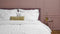 Heckettlane Dekbedovertrek Diamante - Bedlinnen - 240x220 - Wit - Dekbedhoes van 100% Katoen-Satijn