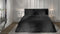 Heckettlane Dekbedovertrek Diamante - Bedlinnen - 240x220 - Zwart - Dekbedhoes van 100% Katoen-Satijn