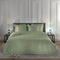 Heckettlane Dekbedovertrek Diamante - Bedlinnen - 260x220 - Grijs - Dekbedhoes van 100% Katoen-Satijn