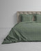 Heckettlane Dekbedovertrek Diamante - Bedlinnen - 260x220 - Groen - Dekbedhoes van 100% Katoen-Satijn