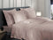 Heckettlane Dekbedovertrek Diamante - Bedlinnen - 260x220 - Roze - Dekbedhoes van 100% Katoen-Satijn