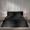 Heckettlane Dekbedovertrek Diamante - Bedlinnen - 260x220 - Zwart - Dekbedhoes van 100% Katoen-Satijn