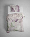 Heckettlane Dekbedovertrek Eray - Bedlinnen met Bladeren print - 200x220 - Taupe - Dekbedhoes van 100% Katoen-Twill