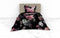 Heckettlane Dekbedovertrek Eris - Bedlinnen met Bloemen print - 140x220 - Multi - Dekbedhoes van 100% Katoen-Satijn