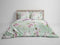 Heckettlane Dekbedovertrek Fabio - Bedlinnen met Bloemen print - 260x220 - Roze - Dekbedhoes van 100% Katoen-Satijn
