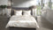 Heckettlane Dekbedovertrek Fabiola - Bedlinnen met Bloemen print - 140x220 - Off-White - Dekbedhoes van 100% Katoen-Satijn