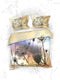 Heckettlane Dekbedovertrek Faith - Bedlinnen met Bloemen print - 200x220 - Multi - Dekbedhoes van 100% Katoen-Satijn