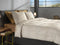 Heckettlane Dekbedovertrek Fino - Bedlinnen met Takken print - 140x220 - Natural - Dekbedhoes van 100% Katoen-Dobby