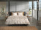 Heckettlane Dekbedovertrek Fino - Bedlinnen met Takken print - 200x220 - Natural - Dekbedhoes van 100% Katoen-Dobby