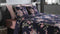 Heckettlane Dekbedovertrek Floriana - Bedlinnen met Bloemen print - 140x220 - Natural - Dekbedhoes van 100% Katoen-Satijn
