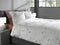 Heckettlane Dekbedovertrek Floriana - Bedlinnen met Bloemen print - 240x220 - Natural - Dekbedhoes van 100% Katoen-Satijn