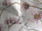 Heckettlane Dekbedovertrek Floriana - Bedlinnen met Bloemen print - 260x220 - Natural - Dekbedhoes van 100% Katoen-Satijn