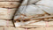 Heckettlane Dekbedovertrek Foster - Bedlinnen met print - 140x220 - Beige - Dekbedhoes van 100% Katoen-Satijn