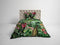 Heckettlane Dekbedovertrek Frey - Bedlinnen met Natuur print - 260x220 - Groen - Dekbedhoes van 100% Katoen-Satijn
