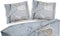 Heckettlane Dekbedovertrek Frosti - Bedlinnen met Takken print - 200x220 - Blauw - Dekbedhoes van 100% Katoen-Satijn