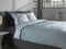 Heckettlane Dekbedovertrek Frosti - Bedlinnen met Takken print - 140x220 - Blauw - Dekbedhoes van 100% Katoen-Satijn