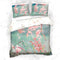 Heckettlane Dekbedovertrek Gabriella - Bedlinnen met Natuur print - 200x220 - Grijs - Dekbedhoes van Bamboe & Satijn