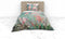 Heckettlane Dekbedovertrek Gabriella - Bedlinnen met Natuur print - 200x220 - Grijs - Dekbedhoes van Bamboe & Satijn