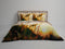 Heckettlane Dekbedovertrek Hamiton - Bedlinnen met Natuur print - 260x220 - Natural - Dekbedhoes van 100% Katoen-Satijn