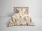 Heckettlane Dekbedovertrek Hamiton - Bedlinnen met Natuur print - 200x220 - Natural - Dekbedhoes van 100% Katoen-Satijn